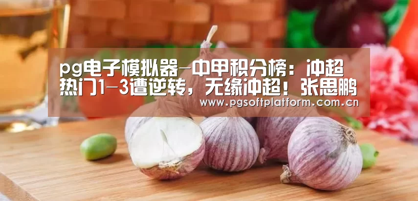 pg电子模拟器-中甲积分榜:冲超热门1-3遭逆转,无缘冲超!张思鹏低级失误(图3) pg电子模拟器
